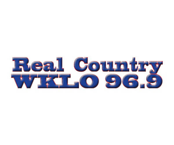 Real Country WKLO 96.9 station logo